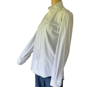 Lands' End: 15/34 Men's Long Sleeve 100% Cotton Oxford Dress Shirt